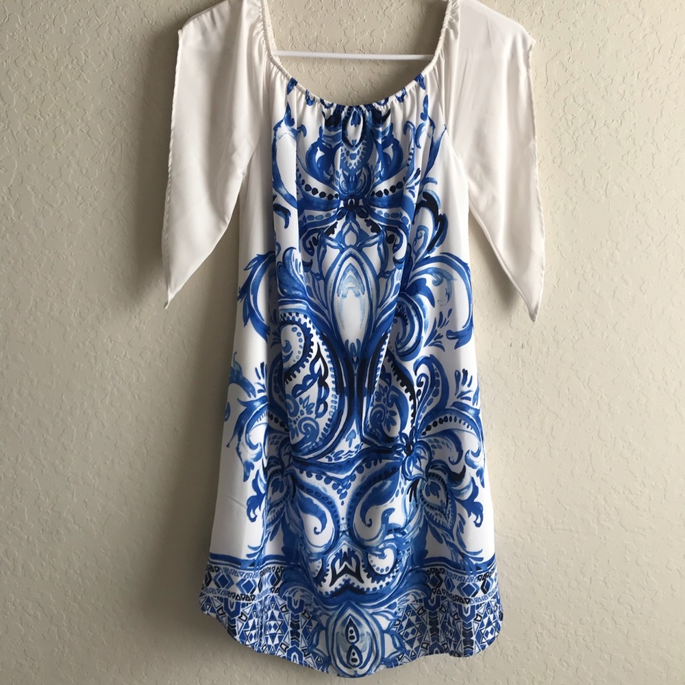 Asher Fabrik Strapless Dress